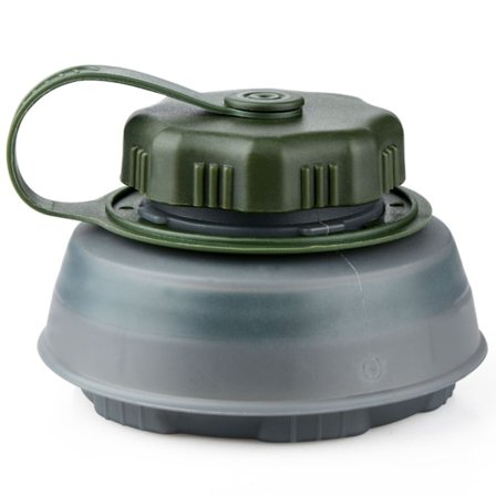 750 ml hopfällbar TPU vattenflaska Slitstark lätt vattenkokare för camping Backpacking Fotvandring Klättring