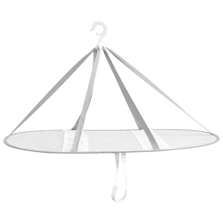 Sammenklappelig Tøjstativ Mesh Vasketøj Poser Sammenklappelig Mesh Opbevaringspose Vindtæt Tøj Tørretumbler