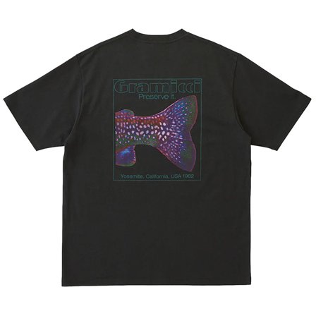 Gramicci Trouttail Tee Vintage Black