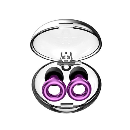 Brusreducerande och ljudisolerande öronproppar med handtag