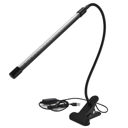 LED Vekstlys med Klemme 5V USB Auto Timer for Innendørsplanter Hydroponics Drivhus