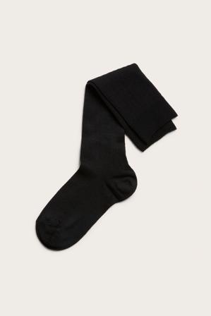 Knestrømper i ullblanding | Svart | Dame | Kappahl