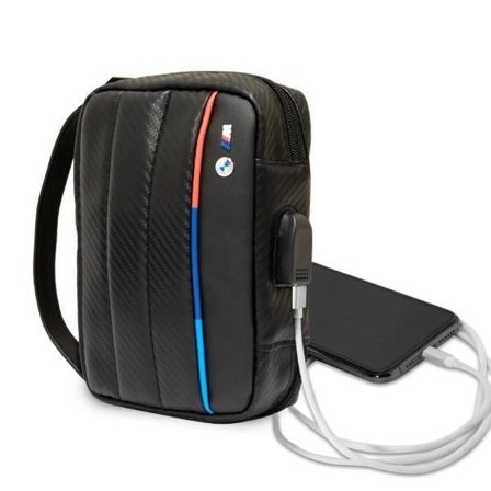 BMW BMHBPUCARTCBK Organizer-taske sort/sort Carbon Tricolor