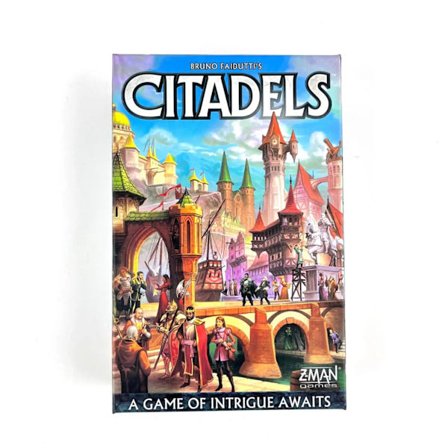 Citadels Revised Edition, lautapeli - Mestari Rakentajan Koitos! , 2-8 pelaajaa, 30-60 minuuttia peliaikaa