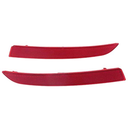 Reflekslist for bakre støtfanger, varsellys, kompatibel med BMW F10 F18 520D SZRH A-X