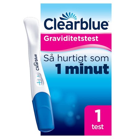Clearblue Graviditetstest 1 stk, Medicin & Pleje, Graviditet & Efterfødsel, Graviditetstest