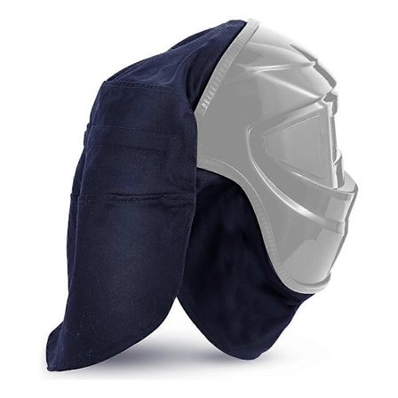 2 stk. svejsehjelm-betræk og hjelm-hagesmæk-sæt, svejsetilbehør passer til tætning til svejsehalsbeskyttelse