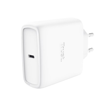 TRUST Laddare Maxo 65W USB-C vit - Lyreco - Datorprodukter - Surfplattor och smartphones - Laddare - Vägg