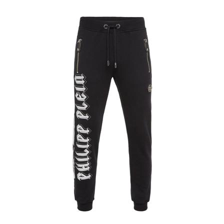 Philipp Plein Logo-Print Sweatpants Sort, Herre