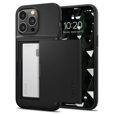 Spigen Iphone 14 Pro Skal Slim Armor Cs Svart