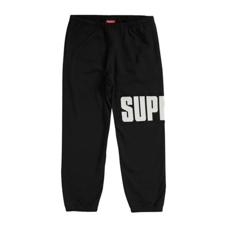 Supreme, Cropped Trousers Zwart, Heren, Maat:M