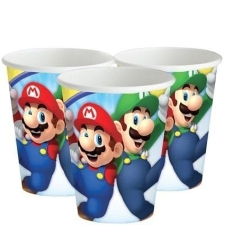 Pappersmuggar Super Mario 8-pack