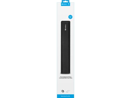 Sandberg Wrist Rest Pro XXL - Håndleddsstøtte for tastatur/mus