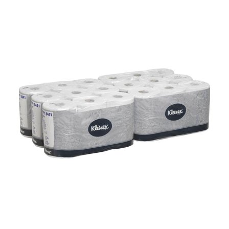 KLEENEX Hakle 600 standardrulle toalettpapper, 2-lagers, 600 ark, präglad, 95 mm, vit 36/fp - Lyreco - Städ och hygien - Toalettpapper och torkpapper 