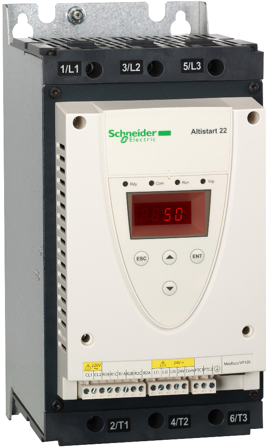 Schneider Electric ATS22 Mykstarter 400 V 45 kW, Elfordeling & strømforsyning