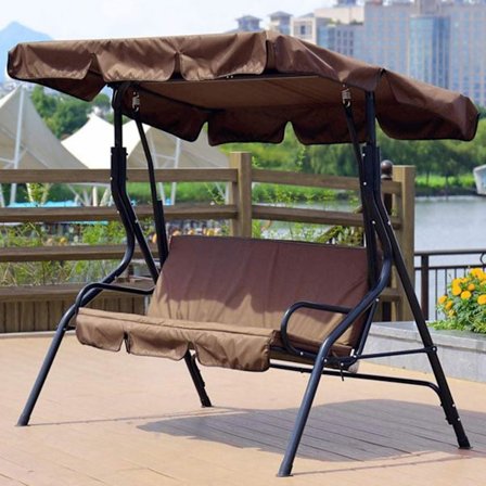 Utomhus Swing Seat Cover Bärbar vattentät hängande stol Cover