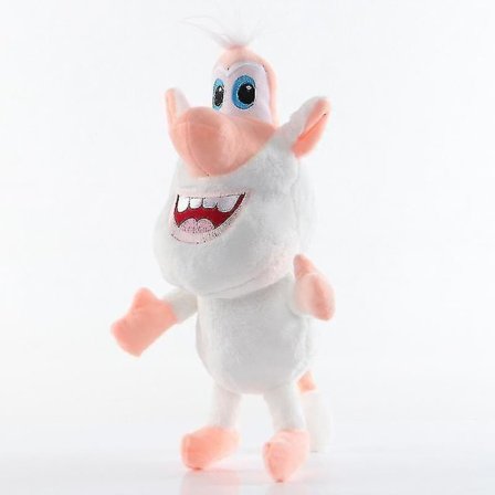 Russisk tegneserie Booba Buba plyslegetøj 20cm