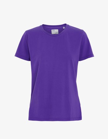 Women Light Organic Tee - Ultra Violet - L