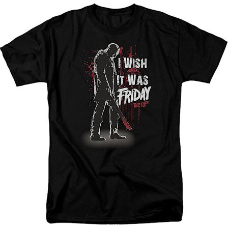 Önskar att det var fredag ​​den 13:e T-shirtkläder