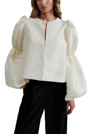 Malina Zoey Blouse Blusar Dam Beige L