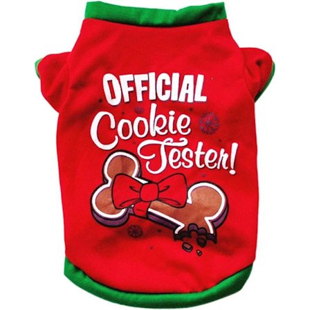 Julebeklædning til kæledyr Julepyjamas til hunde Hvalp Varm T-shirt Lille hund Kat Kostume Festdekoration (L)