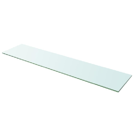 Vidaxl Hyllplan 2 St Glas Genomskinlig 110x25 Cm Transparent