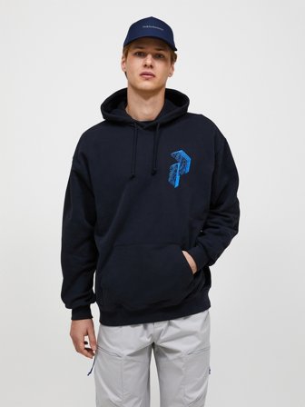Terry Graphic Hood Men