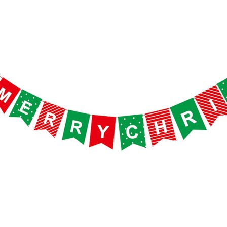 Färgglad julhängande dra flagga God Jul filtbanderoll