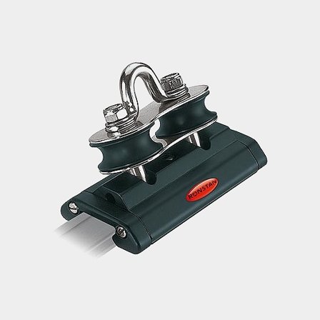 Ronstan X 19, Travare 100mm med ledat trimblock