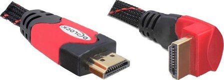 Delock High Speed HDMI with Ethernet - HDMI-kabel med Ethernet - 3 m