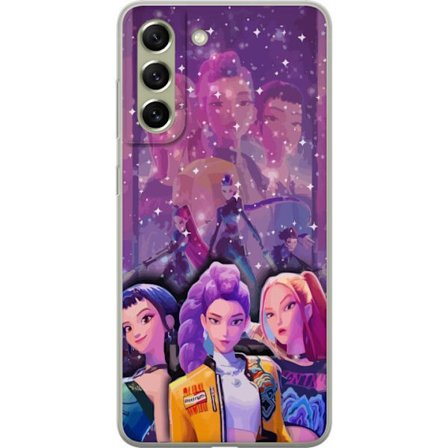 Kompatibel Mobilcover til Samsung Samsung Galaxy S21 FE 5G Kpop Demon Jægere Zoey Mira Aya Frontline Stjerner Forenet Magi
