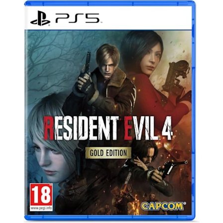 Videospel - Resident Evil - 4 Remake Gold Edition - PS5 - Importversion - Spelbar på Franska