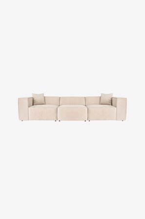 Homitis - 3-seters sofaBilly - Natur - 3-seters sofaer - Fra Homeroom