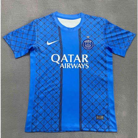25-26 FC Paris Träningsuniform Fotbolls T-shirt Safirblå S-2XL