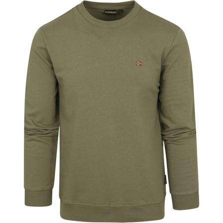 Napapijri Sweatshirts grön, Herr, Herr, Storlek: 2XL