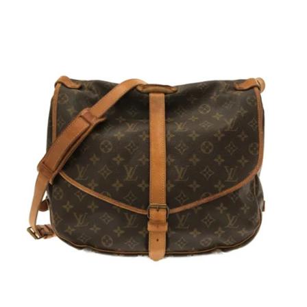Louis Vuitton Vintage Pre-owned Tas , Bruin , Dames , Maat: ONE Size Vintage Tassen