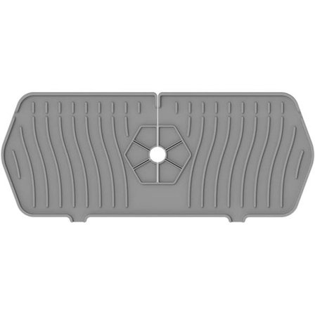 Oppvaskmatte i silikon 35,4x14,8 cm