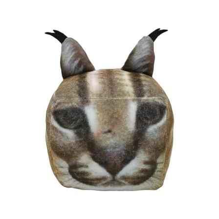Floppa Plysch Cartoon Cat Plysch, Floppa Toy Plysch fyllning Mjuk och söt för vänner och fans null none