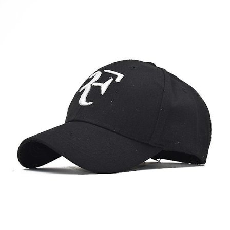 Roger Federer Hat Baseball Cap Solhat (FMY) Black