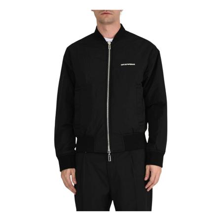 Emporio Armani Bomber Jakke Sort, Herre, Størrelse: 4XL