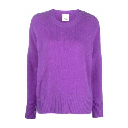 Allude Round-neck Strik Lilla, Dame Striktrøjer