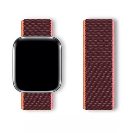 Sport Loop hihna Apple kellolle 38 / 40 / 41 mm - punainen