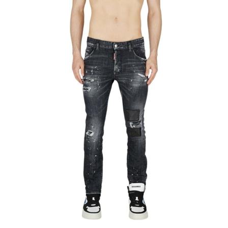 Dsquared2, Skinny Jeans Szary, Mężczyzna, Rozmiar: S