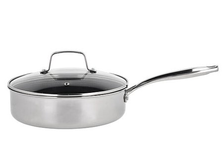 INVITE Sautépanne Premium 3-Ply 24cm med Keramisk Hybridbelegg