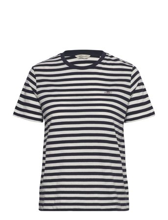 GANT | Reg Striped Shield Ss T-Shirt | XS