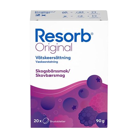 Resorb Original Skovbærsmag 20 stk