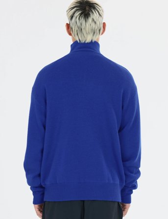 SOS Tignes Uni Windstopper Knit - Blue - XS