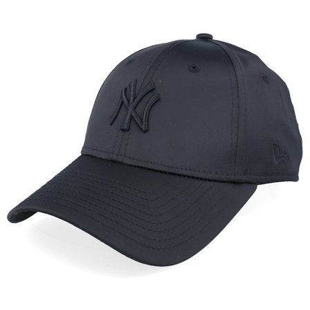 New Era - MLB Svart adjustable Keps - New York Yankees Womens Satin 9FORTY Black Adjustable @ Hatstore