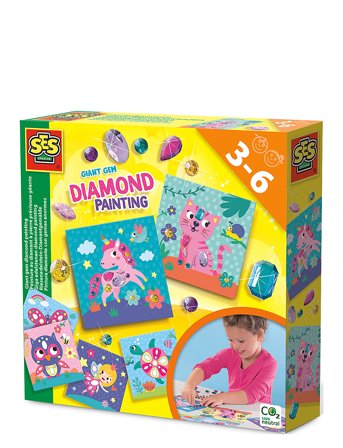 Diamond Painting - Giant Gems Patterned SES Creative