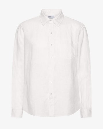 Linen Shirt - Optical White - Male - M